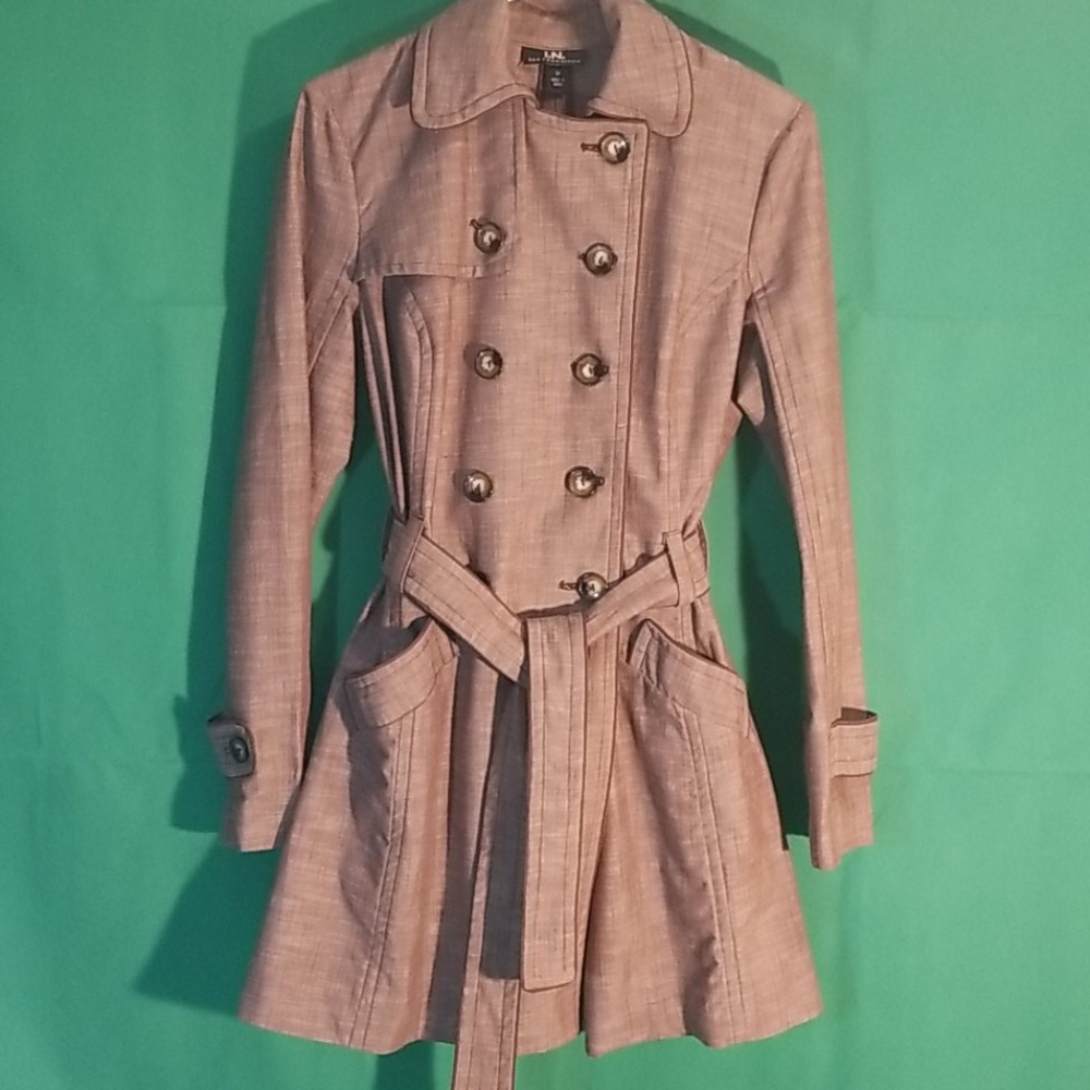 Trench Coat with Belt Jacket